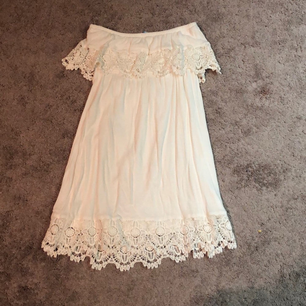 White boho Dress